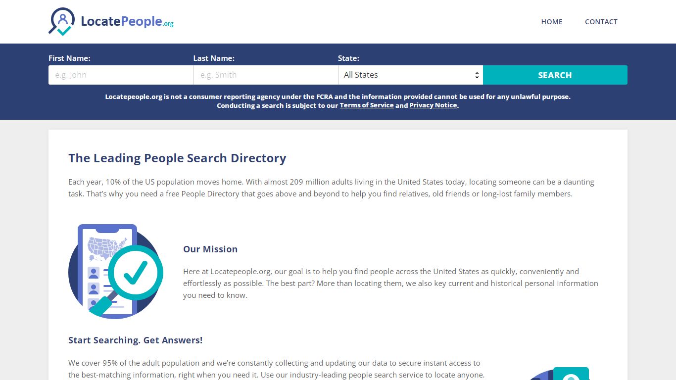 People Search Directory: Find People Online - LocatePeople